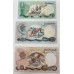IRELAND 1977 . ONE 1 - TEN 10 POUNDS . SPECIMEN BANKNOTES